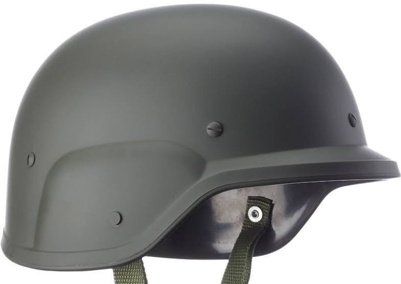 Der Helm als Symbol einer „Kriegswirtschaft“